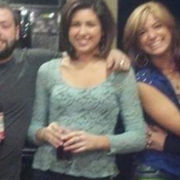 Lily Rose Sheer Teal Lace Peplum Blouse - Picture 5 of 5